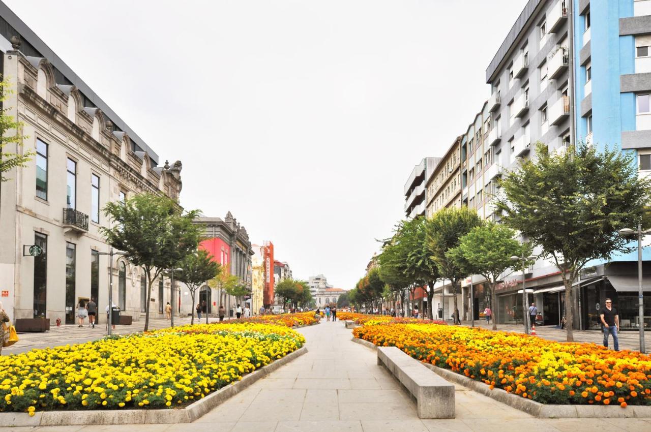 Rh Charming Apartment Liberdade I Braga Eksteriør billede